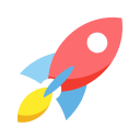 Icon of a rocket